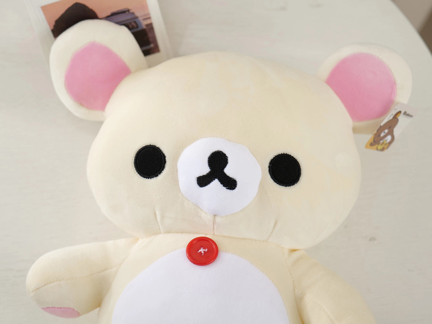 Anime Rilakkuma Cartoon Plush Doll Soft bear Toys Kawaii Room Decor Teddy Bear Plushies Cute Couple Bear Xmas Gifts For Girls