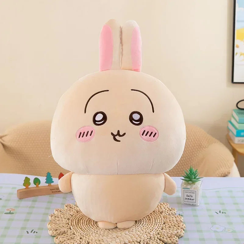 Large Size 60cm Usachi Chiikawa Doll Kawaii Plush Toy Peripheral Self-deprecating Bear hachiware Pillow Cushion Gift