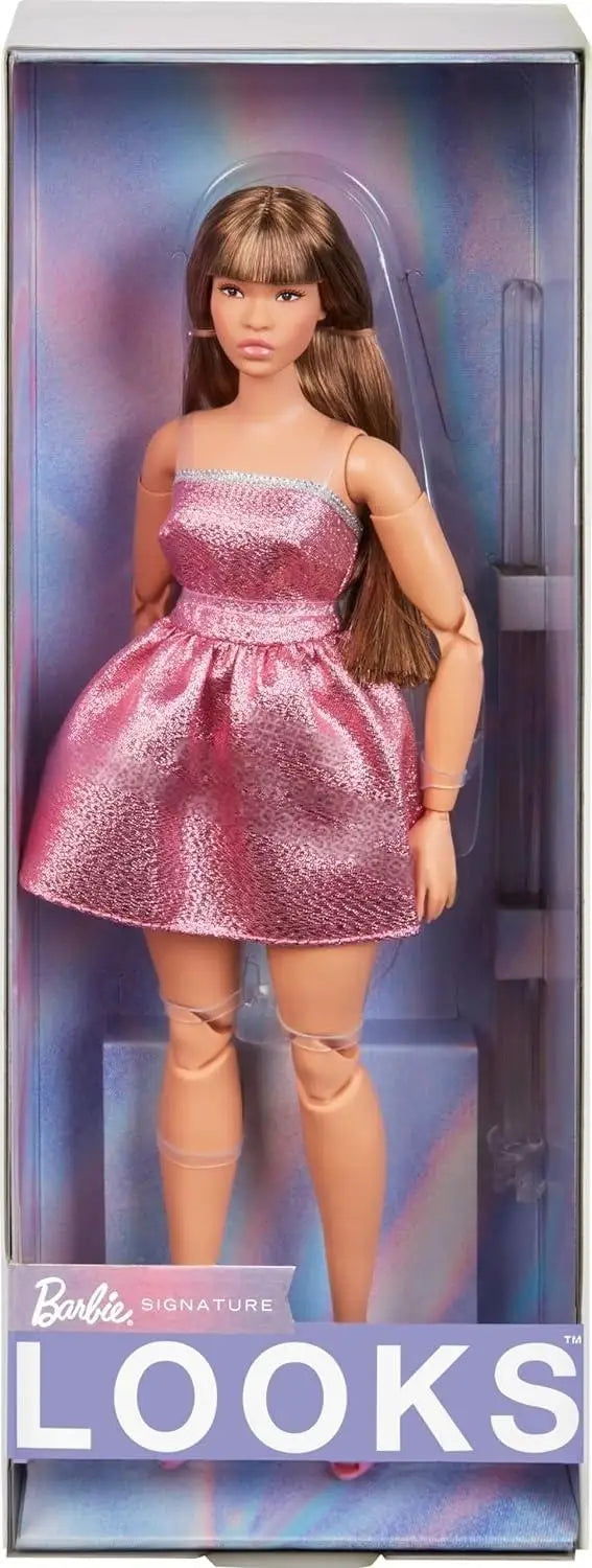 Original Barbie Signature Looks Collection GXB28 Blonde Yoga Body Fashionable Celebrity Barbie Doll Limited Collection