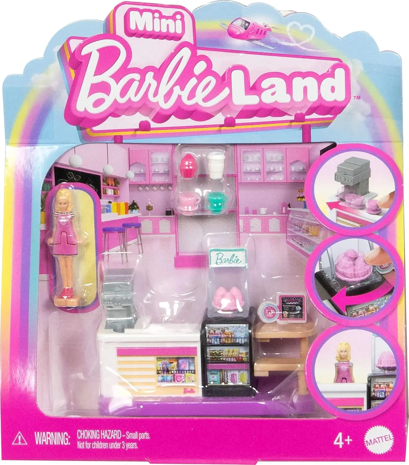 Original Barbie Mini Barbieland 1/6 Dolls Model Display collection supermarket Toy for Girl Family Accessories Fashion present
