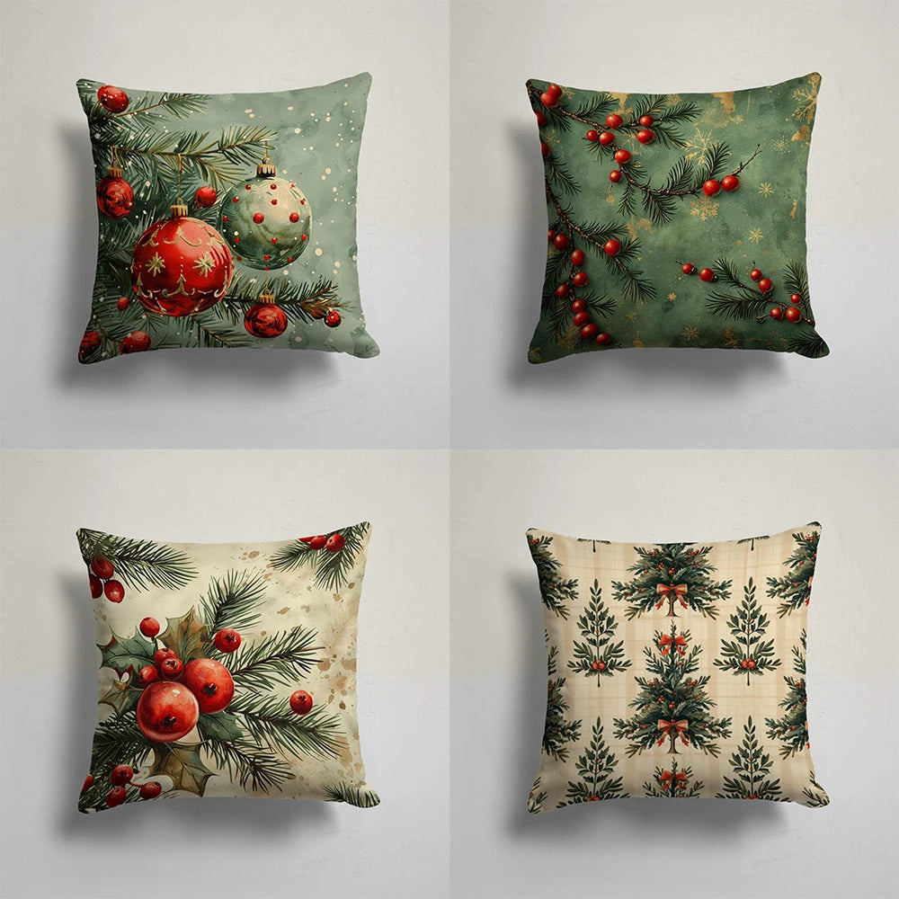 Customizable Personalized Christmas Pillows Double Sided Printed Pillows Winter Home Sofa Decorations Christmas Decoration Gifts
