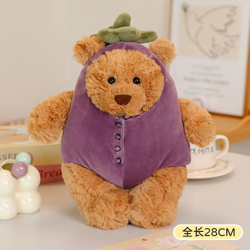 Ins Hot Sale Funny Cute Teddy Bear Soft Doll Bartholomew Bear Doll Brown Bikini Bear Plush Soothing Stuffed Toys Advent Gifts