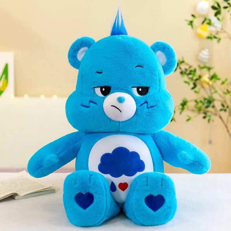 MINISO Rainbow Bear Plush Toys Lovely Care Bears Plush Toys Stuffed Dolls Homdecor Teddy Bear Sleeping Plush Pillows Friend Gift
