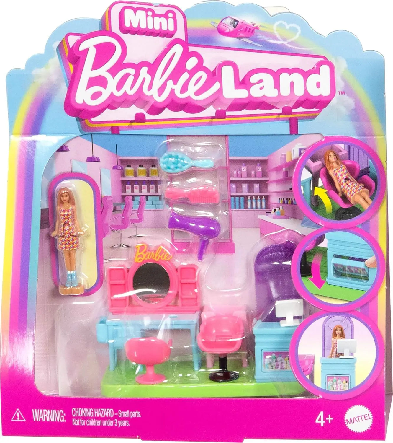 Original Barbie Mini Barbieland 1/6 Dolls Model Display collection supermarket Toy for Girl Family Accessories Fashion present