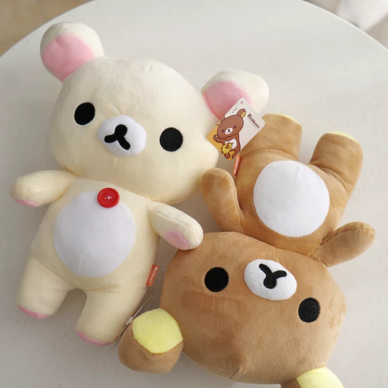 Rilakkuma Plush collection Teddy Bear Peluche Lovely Anime Bear Stuffed Doll Kawaii Room Decor  Soft Birthday Gifts Xmas Present