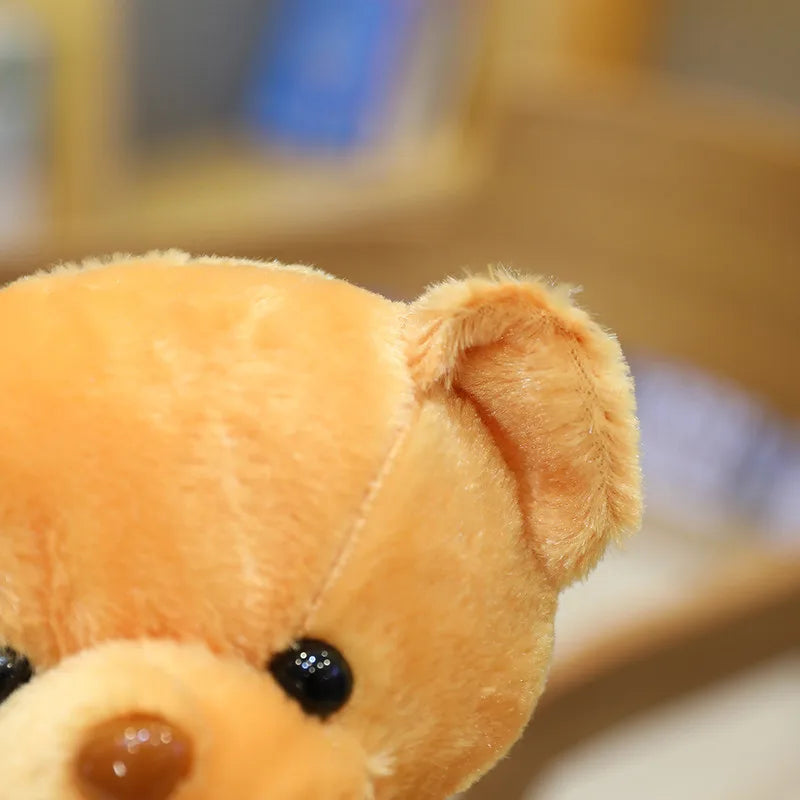 30cm 10 Styles Bear Plush Toy Soft Stuffed Animal Doll Small Pink Gray White Teddy Bear Doll Lovely Birthday Gifts For Girl Boy