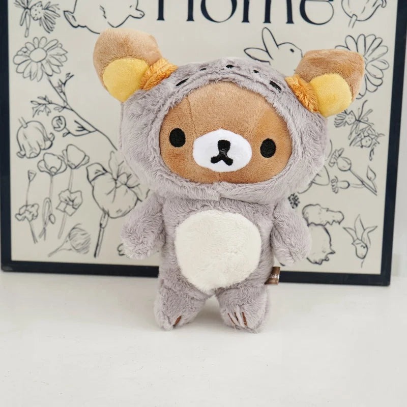 Rilakkuma Plush collection Teddy Bear Peluche Lovely Anime Bear Stuffed Doll Kawaii Room Decor Soft Birthday Xmas Gifts