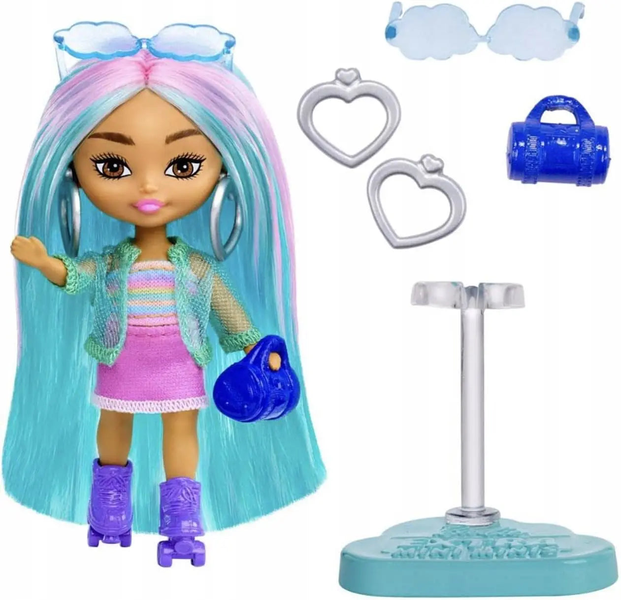 Barbie Doll Extra Mini Minis Dolls for Girls  with  Accessories Stand Toys for Girls Top Brand Birthday Christmas Gifts Assorted