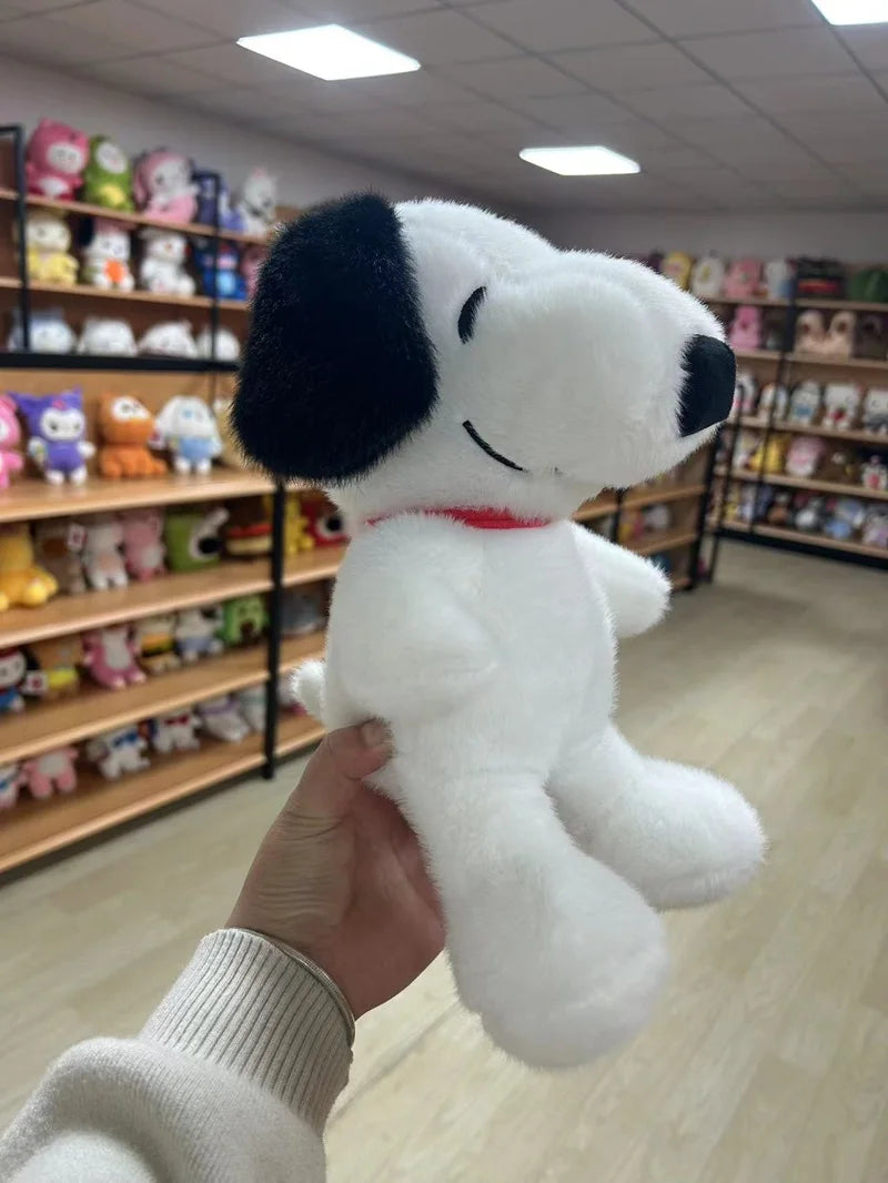 NEW 30cm 5pcs Cartoon Cute Snoopy Plush Toy Pillow Sofa Back Plush Doll Gifts For Children