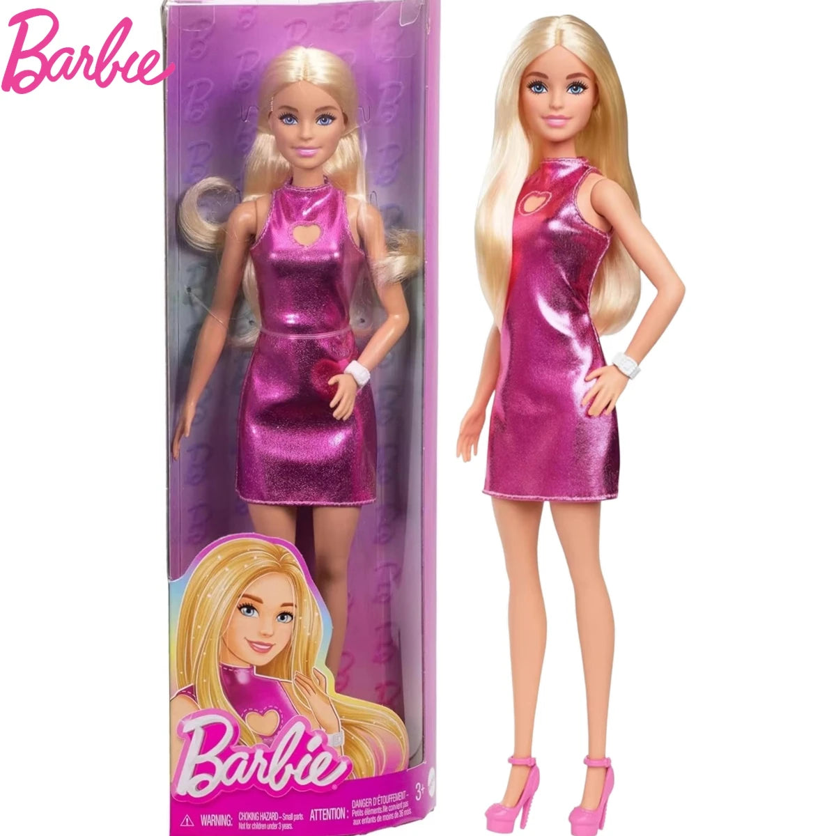 2025 100% Original Mattel Barbie Fashionistas Dolls for Girls Genuine Top Brand Toys for Children Christmas Birthday Gifts