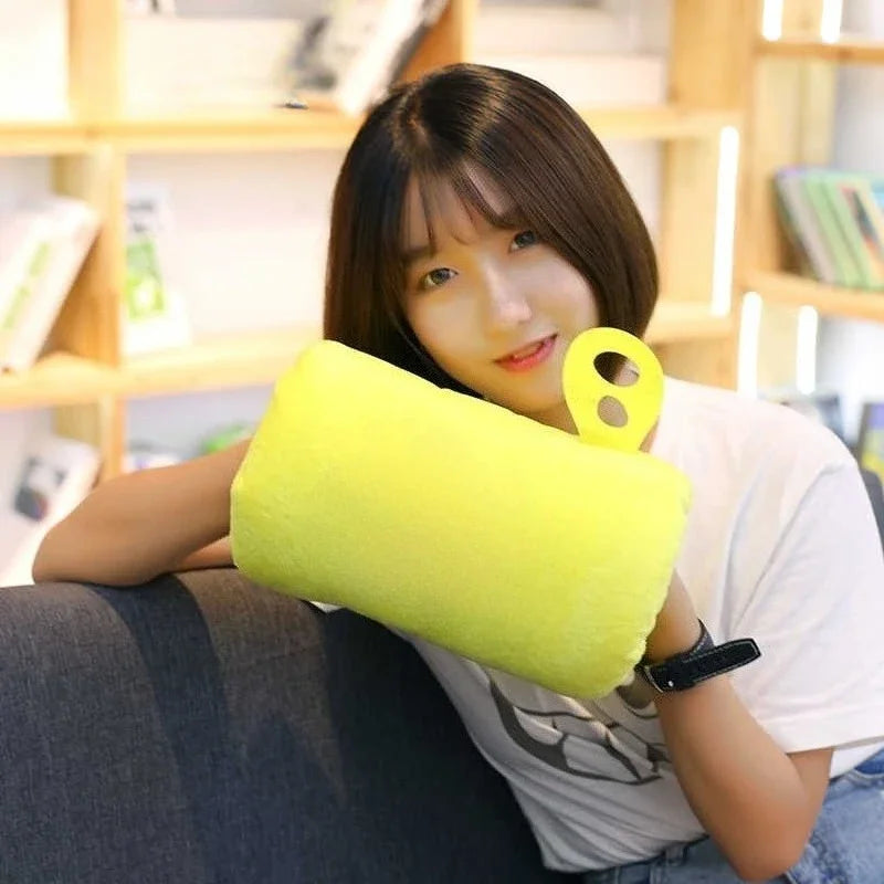 Cute Cartoon Hand Warmer Pillow Soft Stuffed Animal Creative Gift for Kids Nap Cushion Hand warmer  travel neck pillow