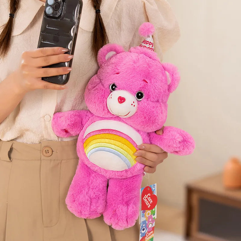 Care Bears Plush Toys Teddy Bear Stuffed Doll Lovely Anime Bear Peluche Kawaii Room Decor Birthday Gift For Kids Xmas Present