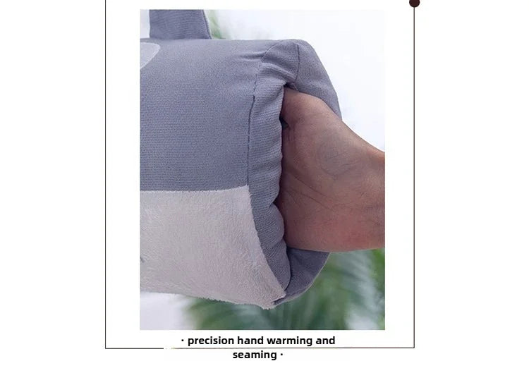 Cute Cartoon Hand Warmer Pillow Soft Stuffed Animal Creative Gift for Kids Nap Cushion Hand warmer  travel neck pillow