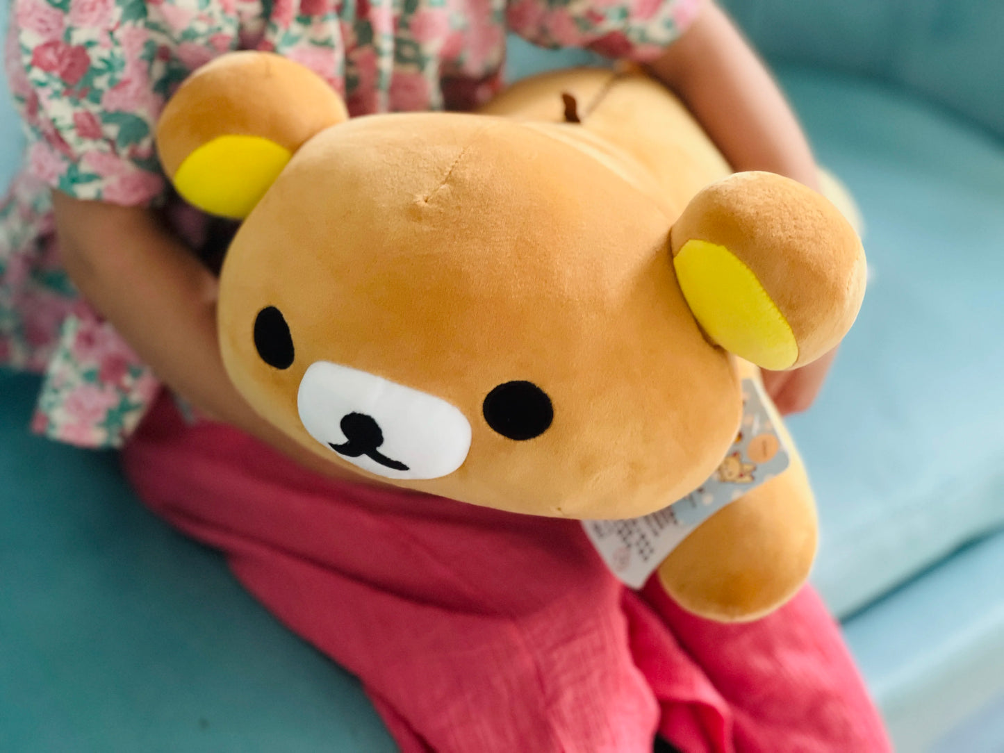 Anime Rilakkuma Cartoon Plush Doll Soft bear Toys Kawaii Room Decor Teddy Bear Plushies Cute Couple Bear Xmas Gifts For Girls