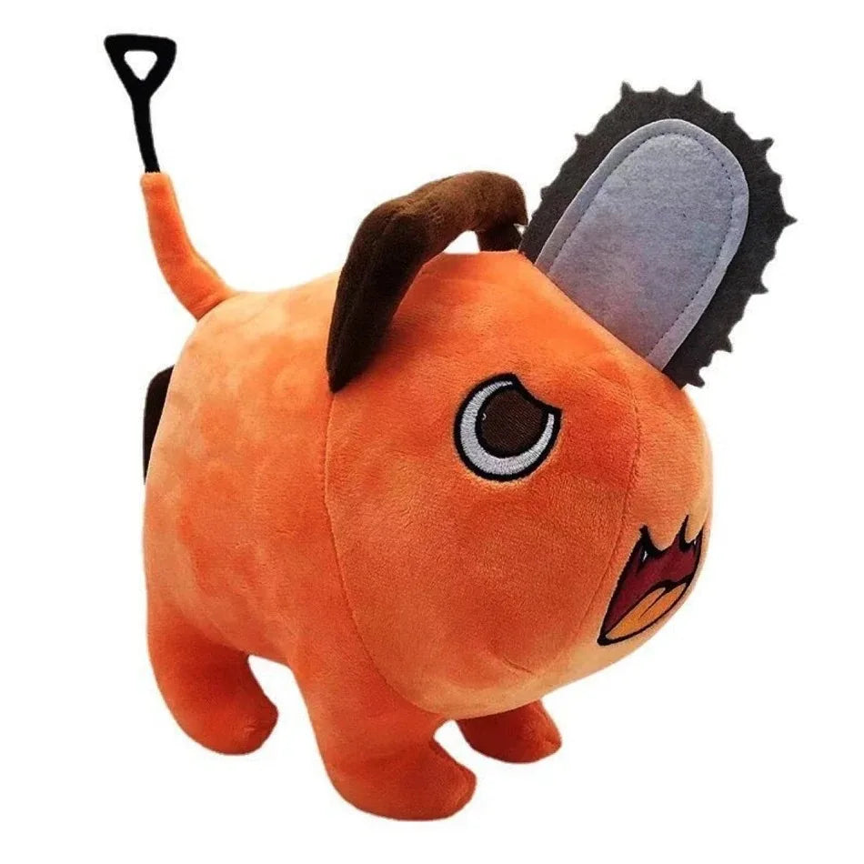 25/40cm Anime Chainsaw Man Dolls Plush Toy Cartoon Pochita Orange Dog Pillow Stuffed Soft Toy for Kids Birthday Gift