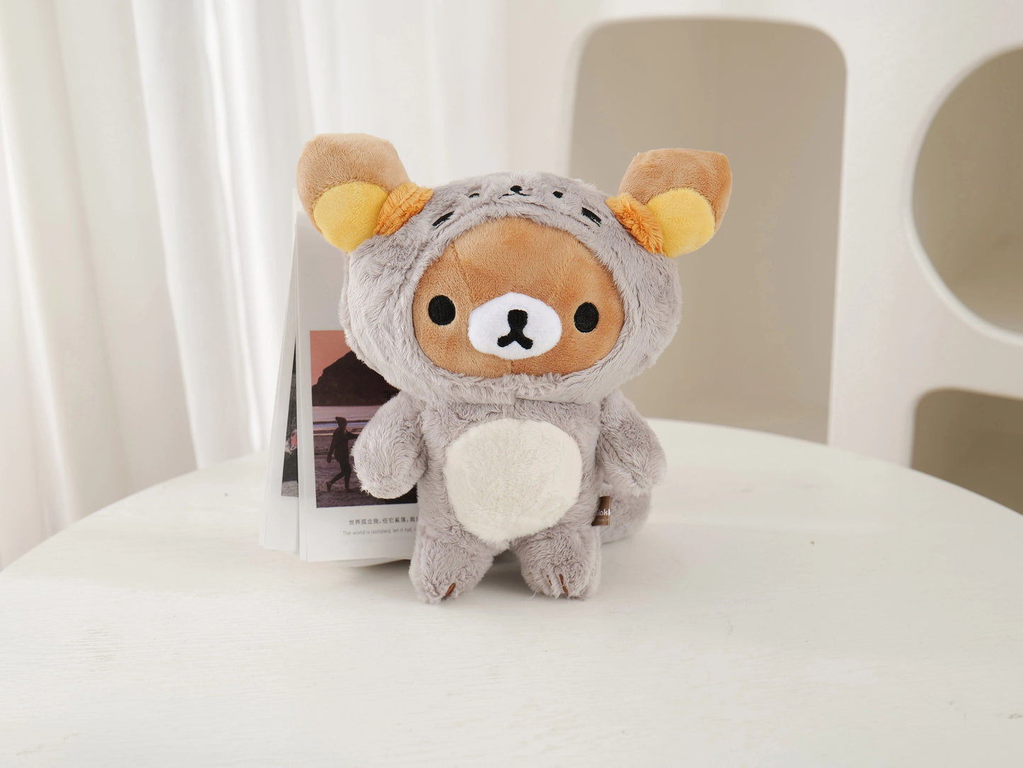 Anime Rilakkuma Cartoon Plush Doll Soft bear Toys Kawaii Room Decor Teddy Bear Plushies Cute Couple Bear Xmas Gifts For Girls