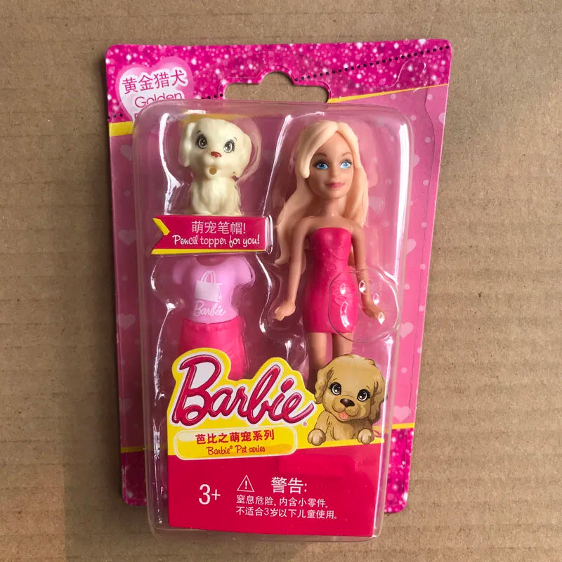 Barbie Dolls for Girls Cute Pet Constellation Series Mini Doll Genuine Girl Playing House Toys Cheap Random 1pcs