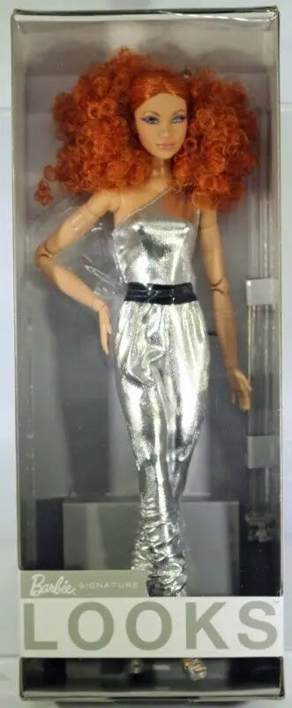 Original Barbie Signature Looks Collection GXB28 Blonde Yoga Body Fashionable Celebrity Barbie Doll Limited Collection