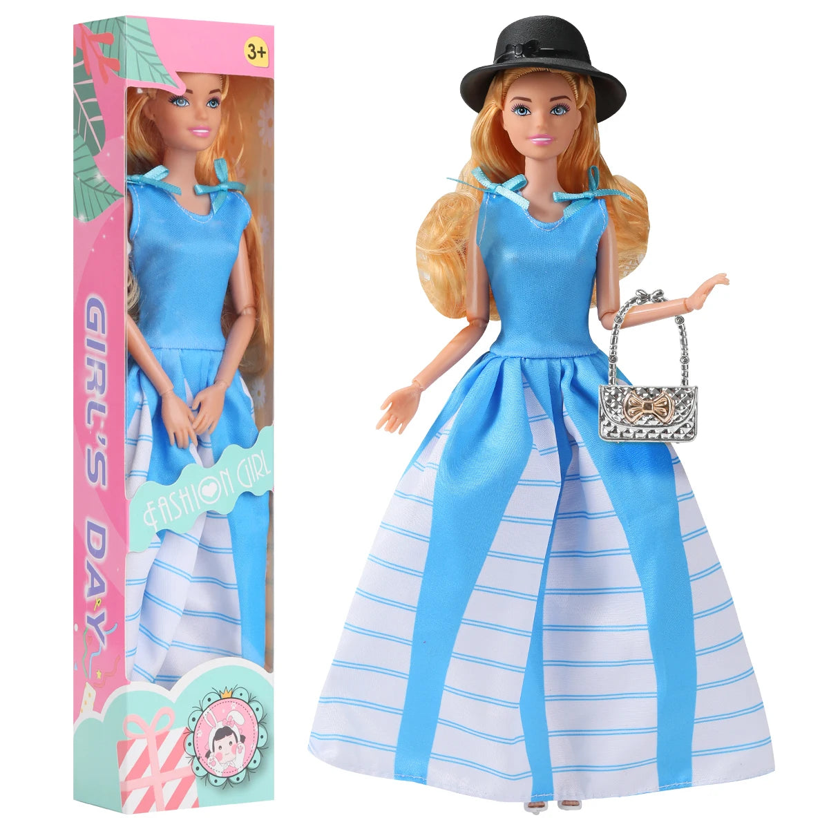 1/6 Barbi Doll Toy Fashionable And Trendy Cross Dressing Girls 30cm Barbies Full Set With Clothes for Education Birthday Gift