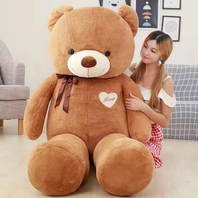 High Quality 4 Colors Teddy Bear With Scarf Stuffed Animals Bear Plush Toys Doll Pillow Kids Lovers Birthday Baby Gift