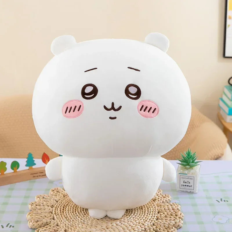 Large Size 60cm Usachi Chiikawa Doll Kawaii Plush Toy Peripheral Self-deprecating Bear hachiware Pillow Cushion Gift