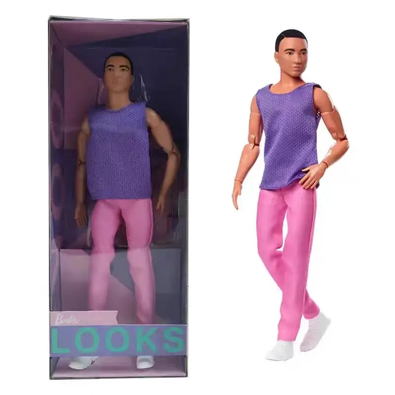 Original Barbie Signature Looks Collection GXB28 Blonde Yoga Body Fashionable Celebrity Barbie Doll Limited Collection