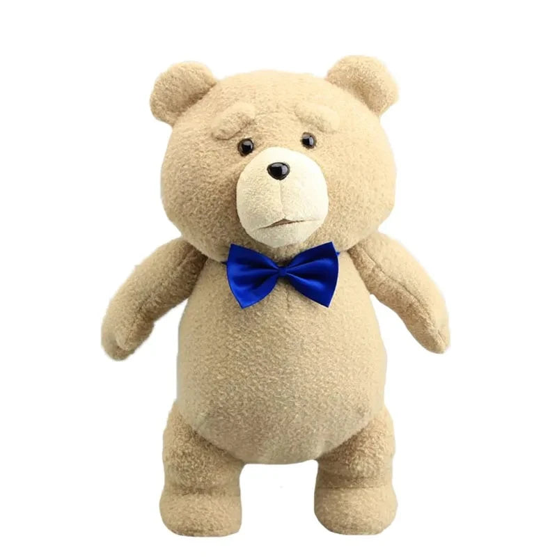 46cm TED Plush Movie Teddy Bear TED 2 Plush Doll Toys In Apron styles Soft Stuffed Animals Plush Toys Animal  for Kids Gift