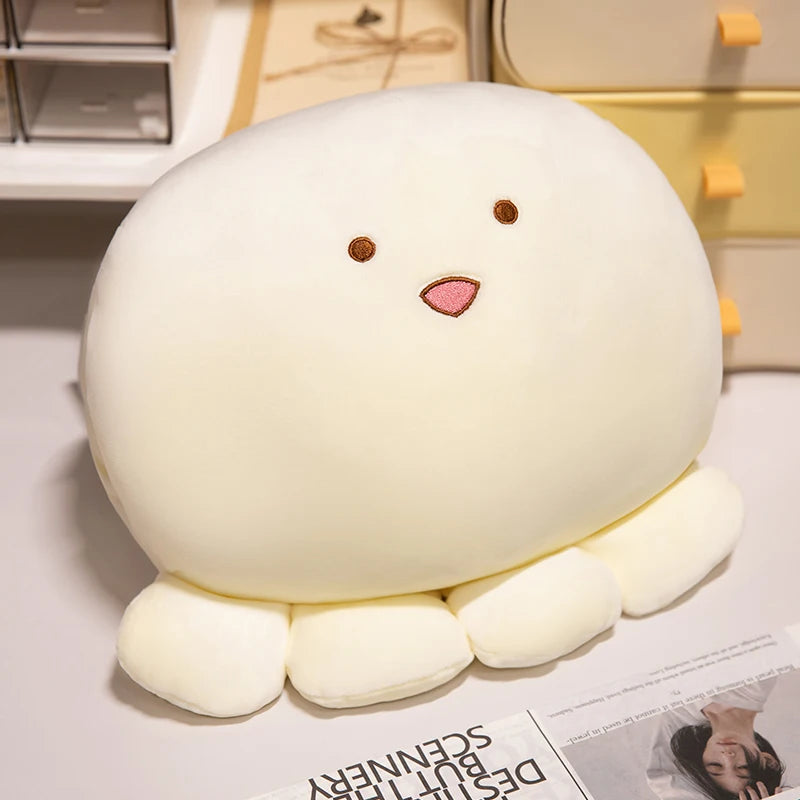 Koi Multi Style Anime Cartoon Octopus Ball Warm Hand Plush Pillow Winter Warm Hand Pillow