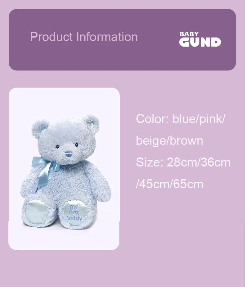 New Teddy Bear Teddy Story Same Style Plush Animal Comfort Plush Soothing Toy for Friends Children Christmas And Birthday Gift