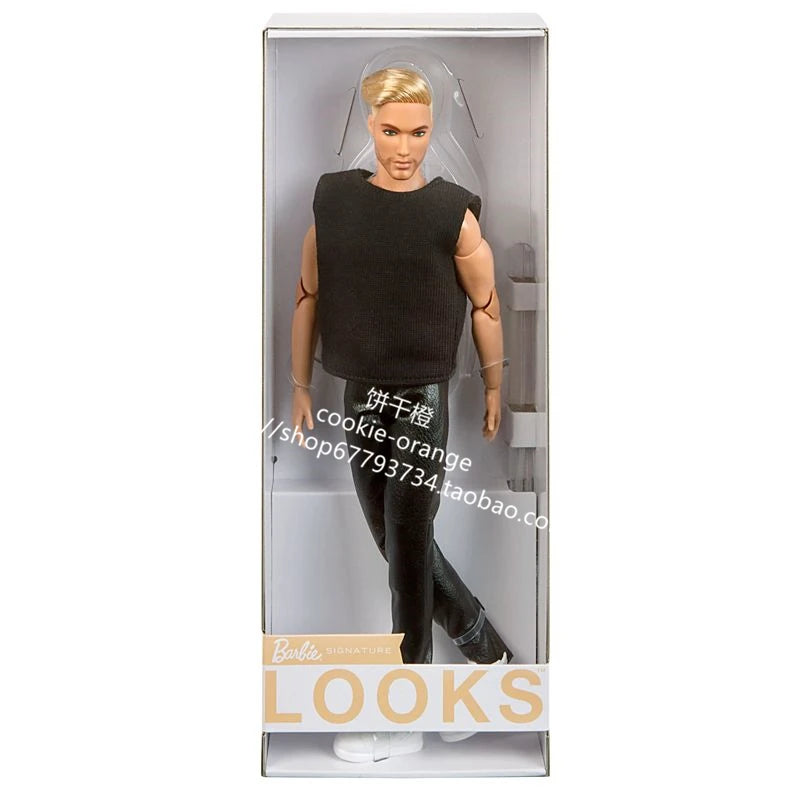 Original Barbie Signature Looks Collection GXB28 Blonde Yoga Body Fashionable Celebrity Barbie Doll Limited Collection