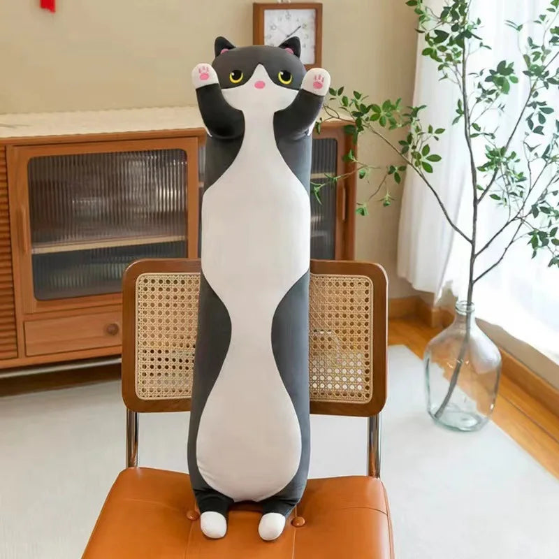 Lovely Husky Side Sleeping Body Pillow 50-150cm Bed Sofa Home Decorative Long Pillow Classmate Friend Birthday Present Cute Gift