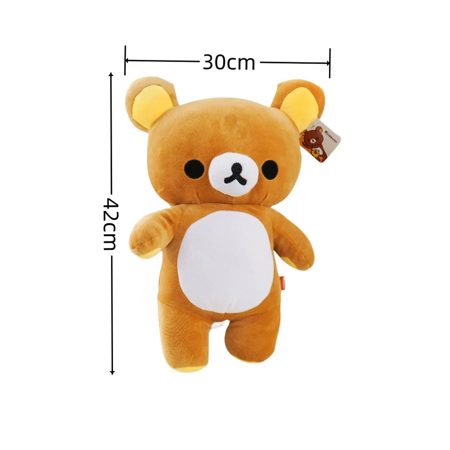 Rilakkuma Plush collection Teddy Bear Peluche Lovely Anime Bear Stuffed Doll Kawaii Room Decor  Soft Birthday Gifts Xmas Present