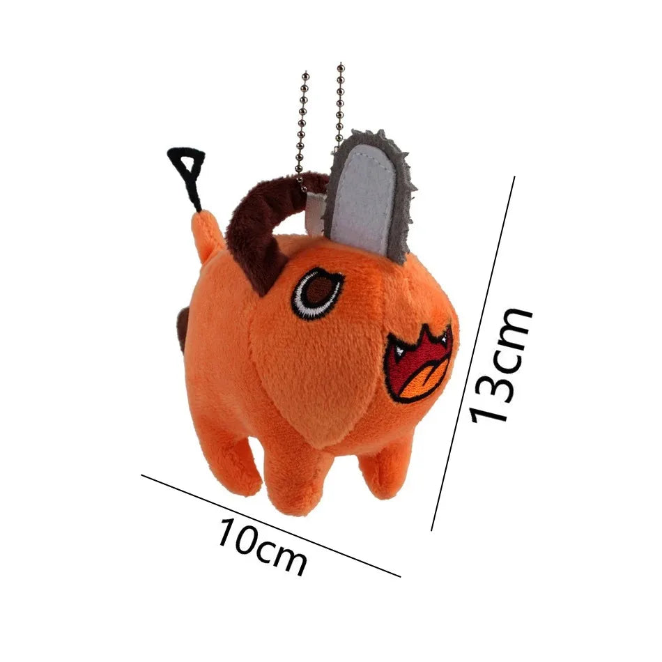 25/40cm Anime Chainsaw Man Dolls Plush Toy Cartoon Pochita Orange Dog Pillow Stuffed Soft Toy for Kids Birthday Gift