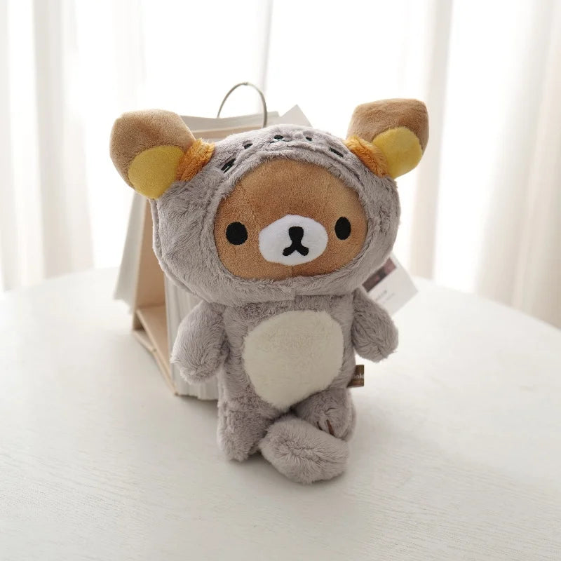Rilakkuma Plush collection Teddy Bear Peluche Lovely Anime Bear Stuffed Doll Kawaii Room Decor Soft Birthday Xmas Gifts