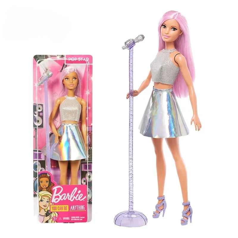 Original Barbie Dolls Brand Assortment Fashionista Girl Fashion Doll Princess Birthday Gift Toys for Girls  Bonecas