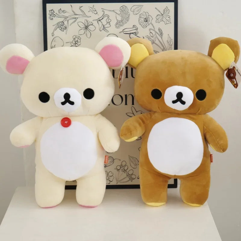 Rilakkuma Plush collection Teddy Bear Peluche Lovely Anime Bear Stuffed Doll Kawaii Room Decor  Soft Birthday Gifts Xmas Present