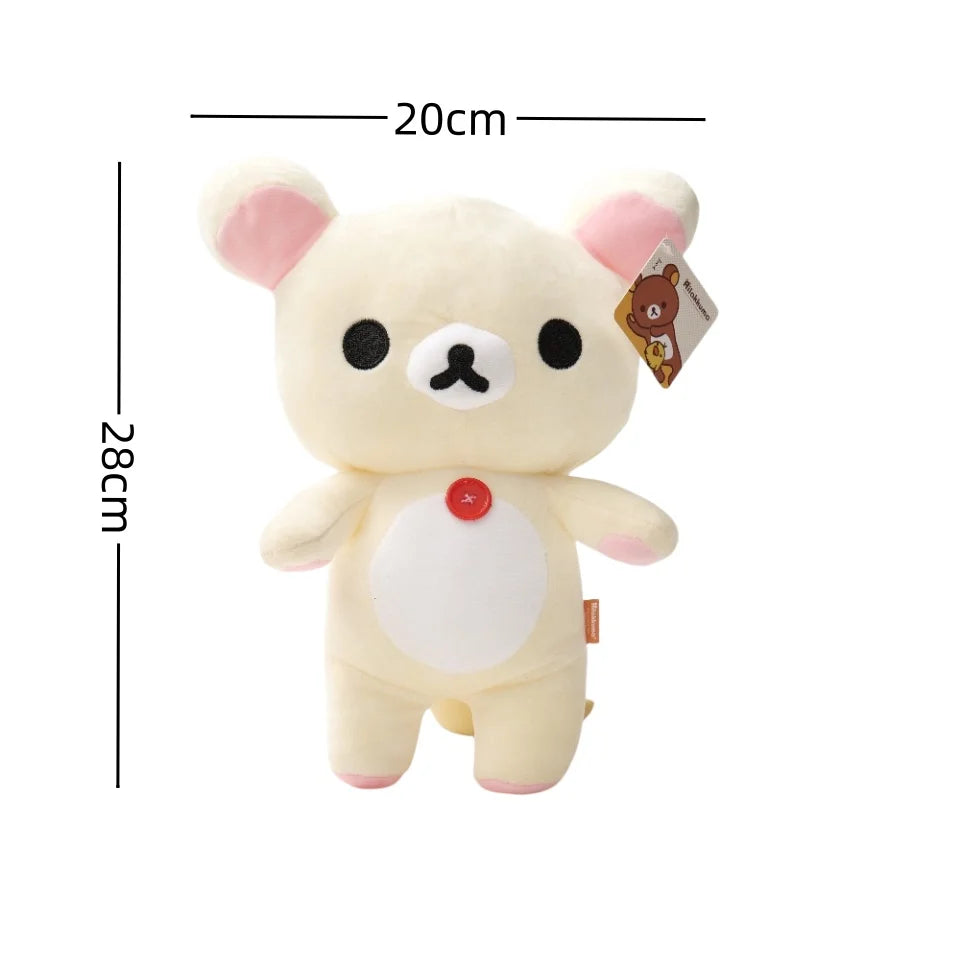 Rilakkuma Plush collection Teddy Bear Peluche Lovely Anime Bear Stuffed Doll Kawaii Room Decor  Soft Birthday Gifts Xmas Present
