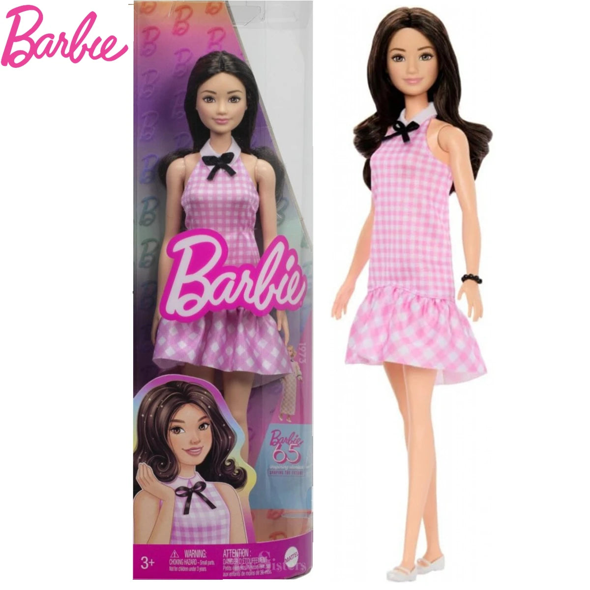 2025 100% Original Mattel Barbie Fashionistas Dolls for Girls Genuine Top Brand Toys for Children Christmas Birthday Gifts