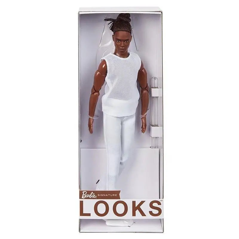 Original Barbie Signature Looks Collection GXB28 Blonde Yoga Body Fashionable Celebrity Barbie Doll Limited Collection