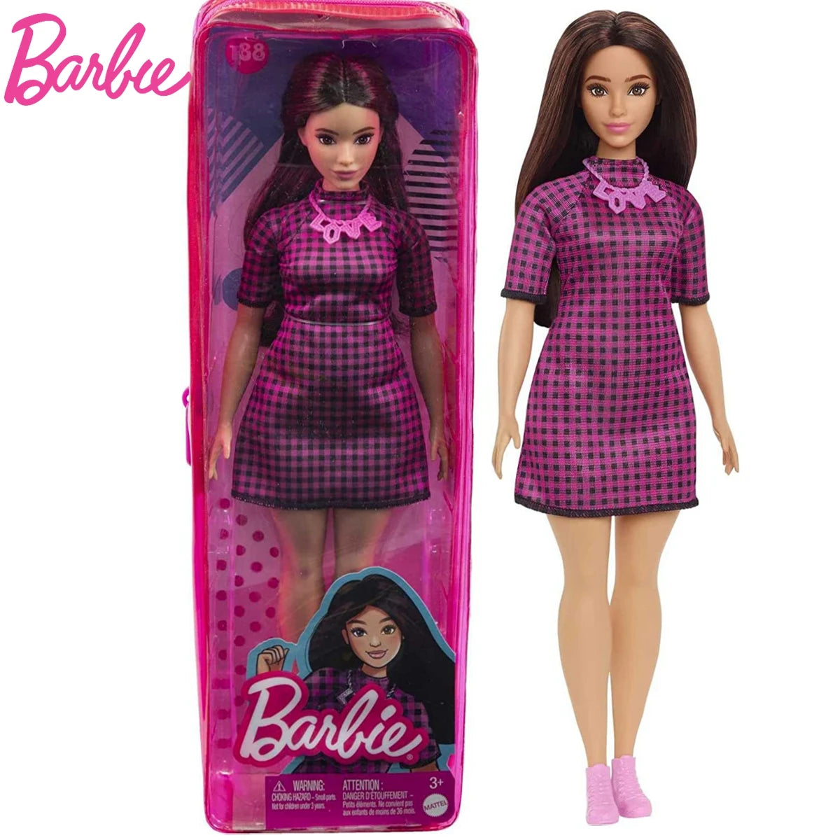 2025 100% Original Mattel Barbie Fashionistas Dolls for Girls Genuine Top Brand Toys for Children Christmas Birthday Gifts