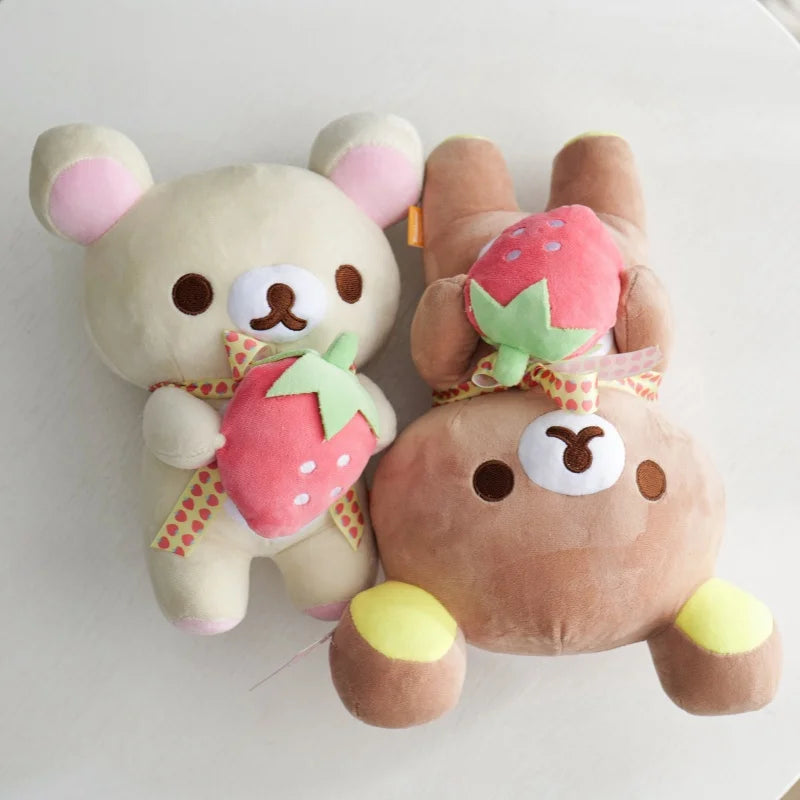 Rilakkuma Plush collection Teddy Bear Peluche Lovely Anime Bear Stuffed Doll Kawaii Room Decor  Soft Birthday Gifts Xmas Present