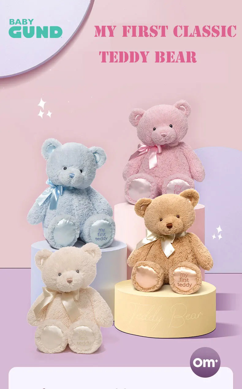 New Teddy Bear Teddy Story Same Style Plush Animal Comfort Plush Soothing Toy for Friends Children Christmas And Birthday Gift