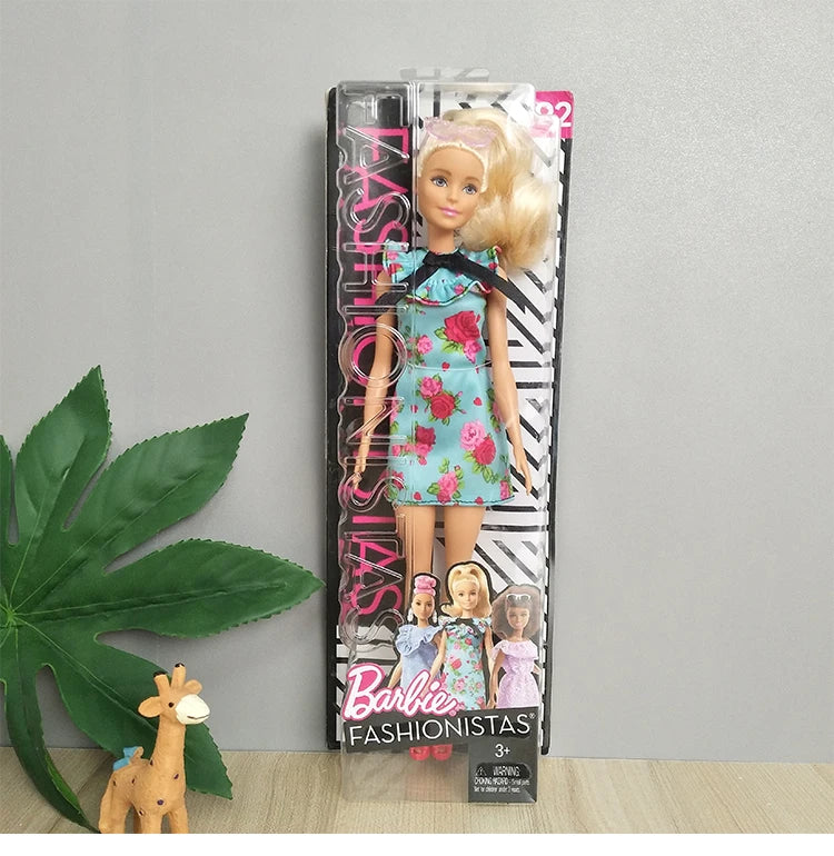 2025 100% Original Mattel Barbie Fashionistas Dolls for Girls Genuine Top Brand Toys for Children Christmas Birthday Gifts