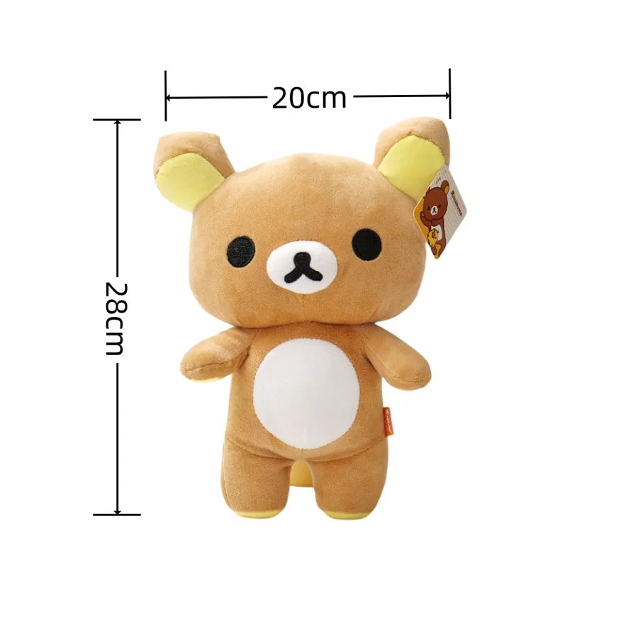 Rilakkuma Plush collection Teddy Bear Peluche Lovely Anime Bear Stuffed Doll Kawaii Room Decor  Soft Birthday Gifts Xmas Present