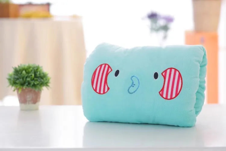 kids cute gift winter cartoon plush suho hand pillow hand warmer, weak hero class 1 arm pillow, Children's Gift